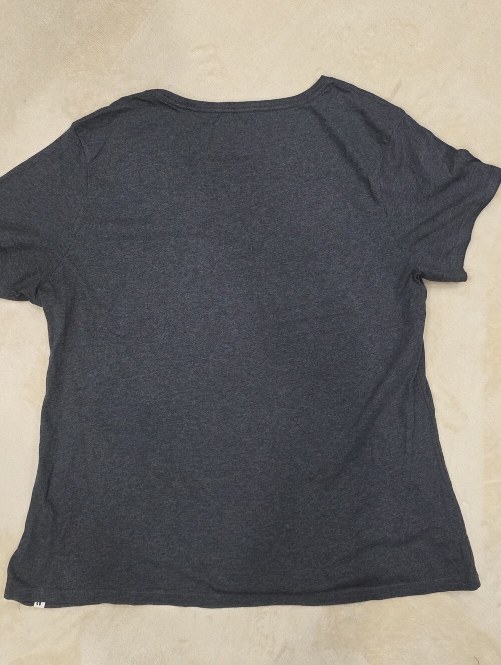 Pact T-Shirt Women's XL Gray 100% Organic Cotton Crew Neck Short Sleeve - Picture 6 of 6